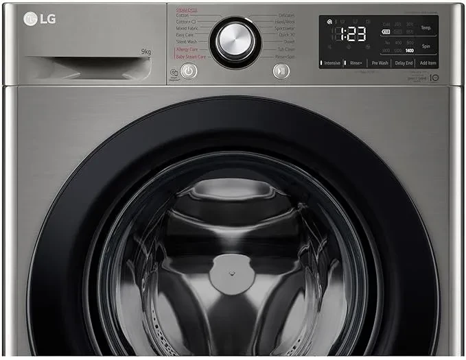 غسالة ملابس LG أوتوماتيكية – سعة 9 كجم – بتقنية الذكاء الاصطناعي موديل ‎F4R3VYG6P - صورة المنتج 3