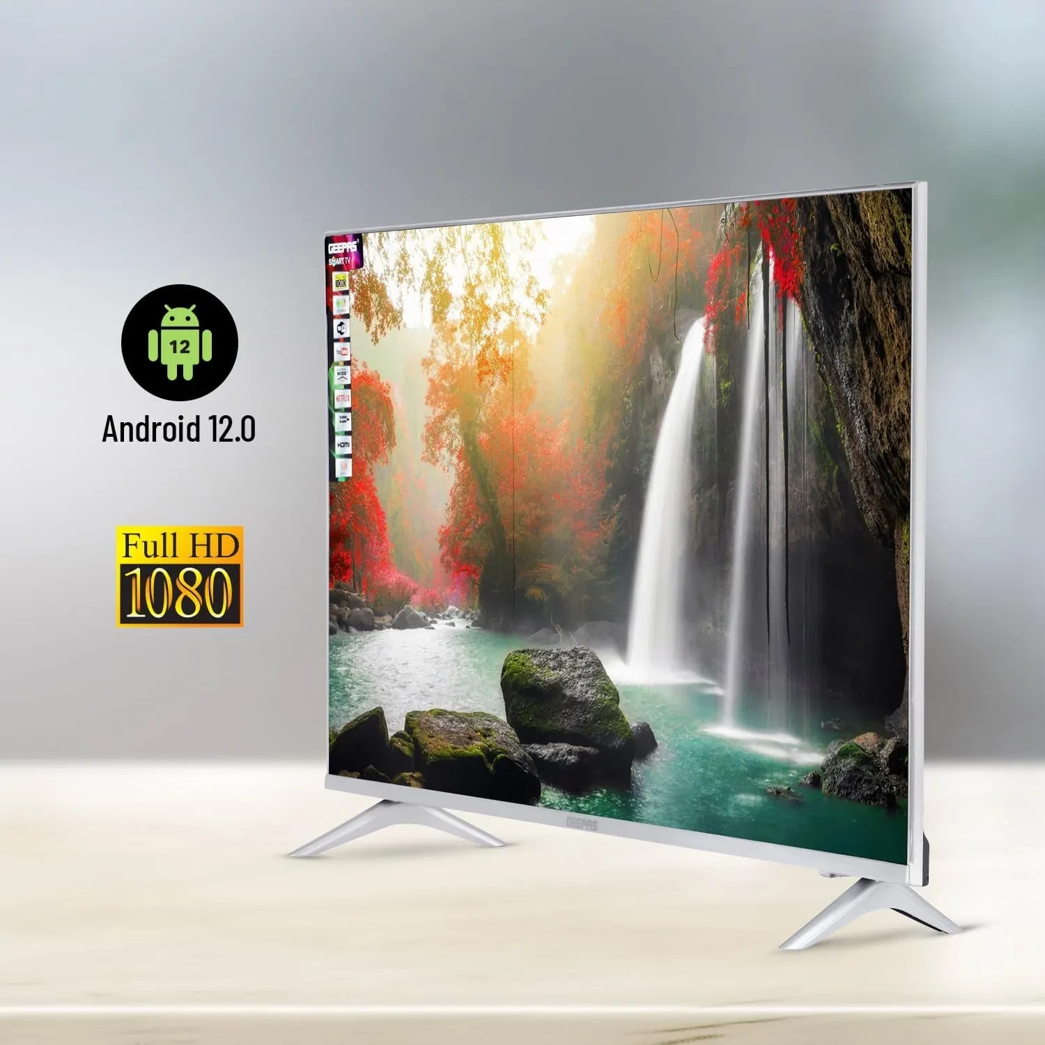 شاشة جيباس مقاس  43 بوصة سمارت  موديل GLED4323TSFHD - صورة المنتج 9