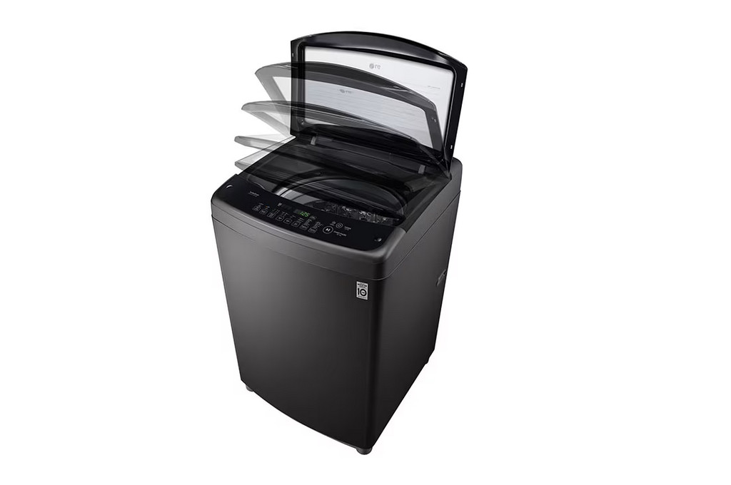 صورة مصغرة للمنتج غسالة ملابس LG تحميل علوي - سعة 18 كجم -  موديل T1866NEFTU  اسود - 5