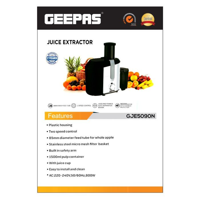 Hover image for عصارة جيباس موديل :GJE5090N