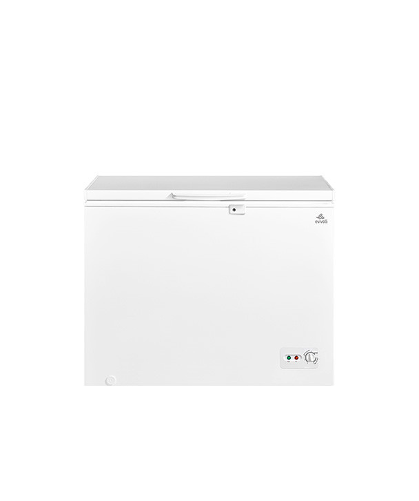 فريزر حوض من إيفولي - سعة 255 لتر - EVCFM–255W White