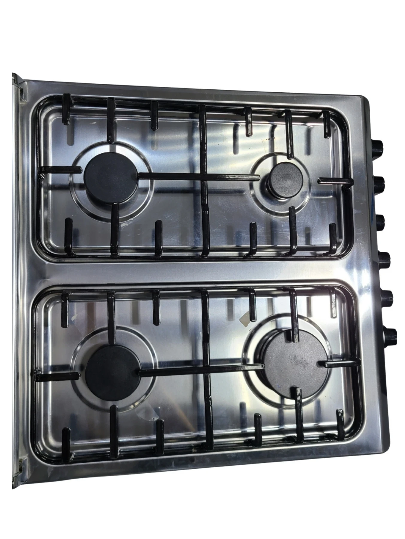 فرن غاز ريال تك 55x55 استيل 80%  موديل : 914 - صورة المنتج 8