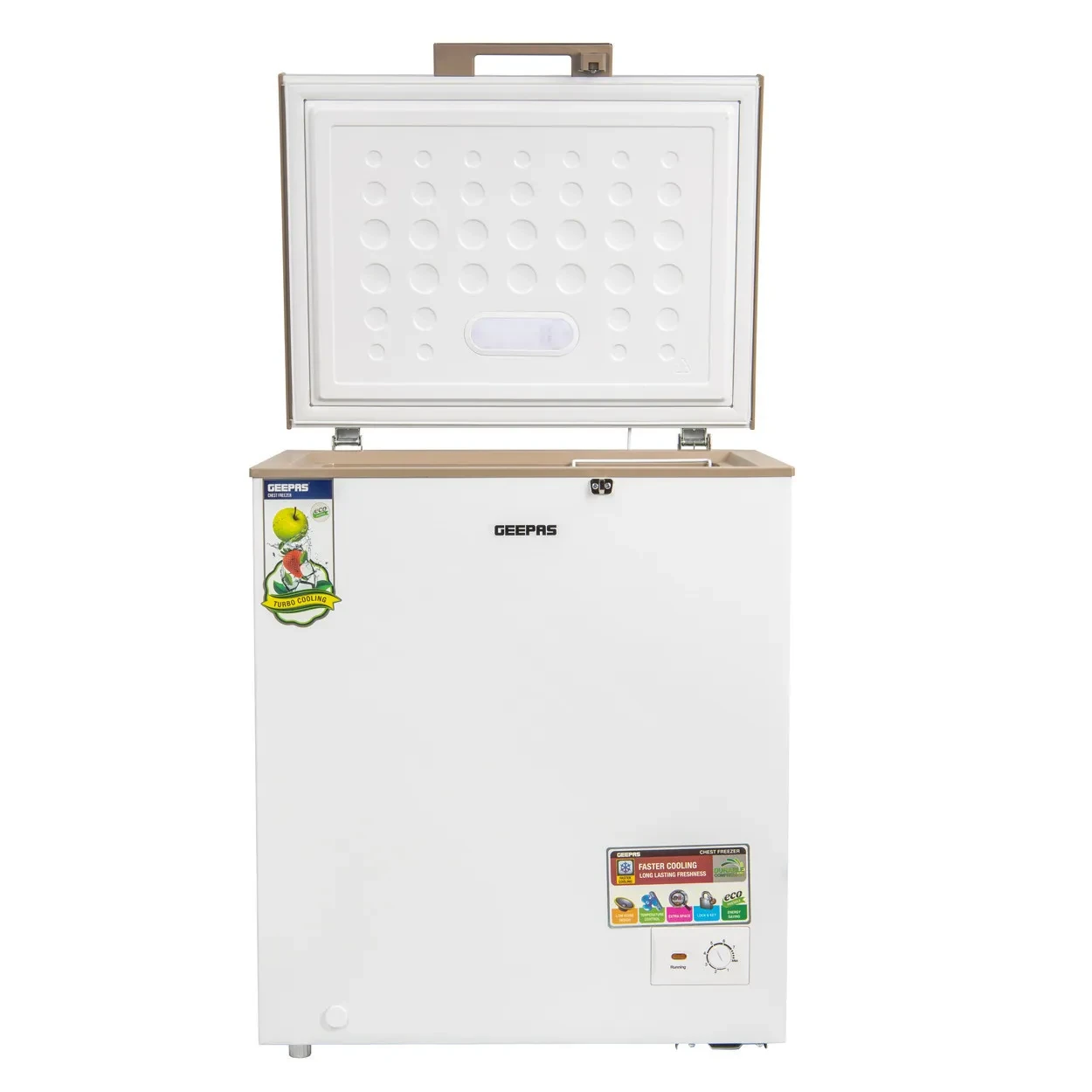 فريزر حوض جيباس سعة 170 لتر موديل : GCF1706WAH‬ - صورة المنتج 4