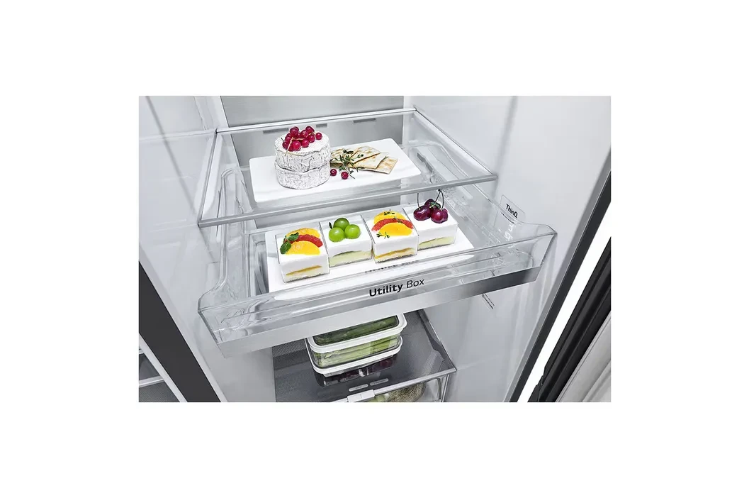 ثلاجه ال جي دولابي  635 لتر ، كومبريسور الانفرتر الخطي ، تطبيق التحكم عن بعد ، أسود موديل  GC-X257CQHS - صورة المنتج 6