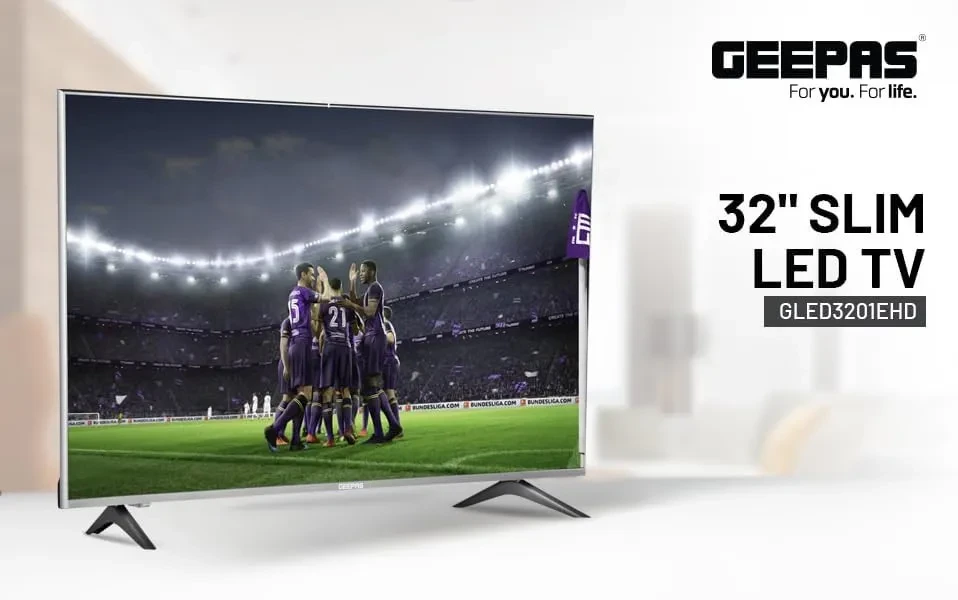 صورة مصغرة للمنتج شاشة جيباس مقاس 32 بوصة موديل GLED3201EHD - 4