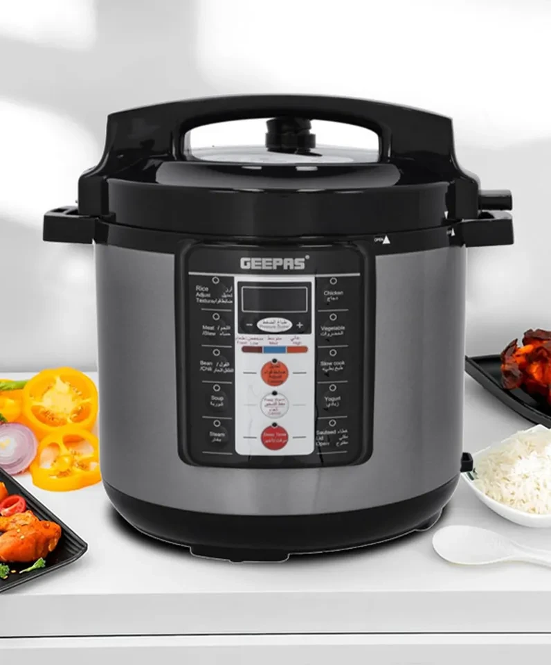 طباخة متعددة جيباس سعة 6 لتر موديل GMC5326N - صورة المنتج 7