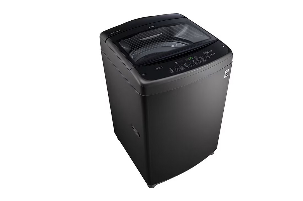 صورة مصغرة للمنتج غسالة ملابس LG تحميل علوي - سعة 18 كجم -  موديل T1866NEFTU  اسود - 4