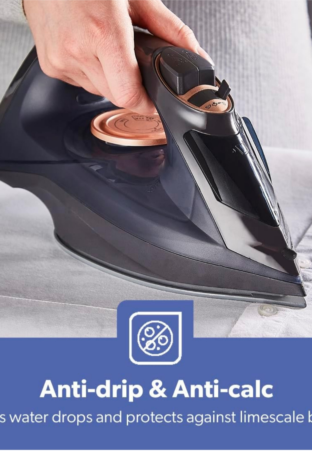 Hover image for كاوية  جيباس يدوية   بخار موديل GSI7703N