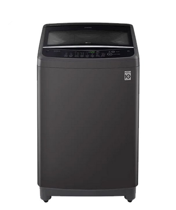 صورة مصغرة للمنتج غسالة ملابس LG تحميل علوي – سعة 14 كجم – إنفرتر ذكي – لون أسود – موديل T1466NEHGB - 1