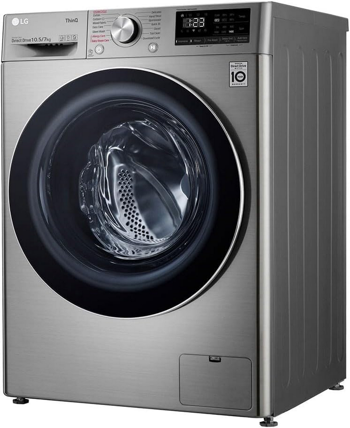 صورة مصغرة للمنتج غسالة ملابس LG أوتوماتيكية – سعة 10 كجم – موديل F4V5RGP2T - 9