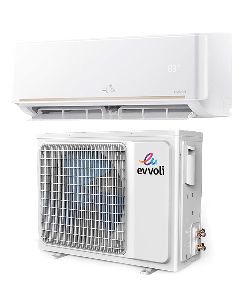 Hover image for مكيف اسبلبت طن ونص ايفولي بريميوم T3 تحكم بالأمبير : EVDC- 18K-T3-Premium/W