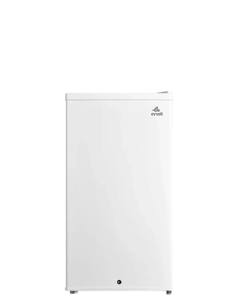 ثلاجة ميني من إيڤولي باب واحد بسعة 90 لتر - EVRFM-90LW