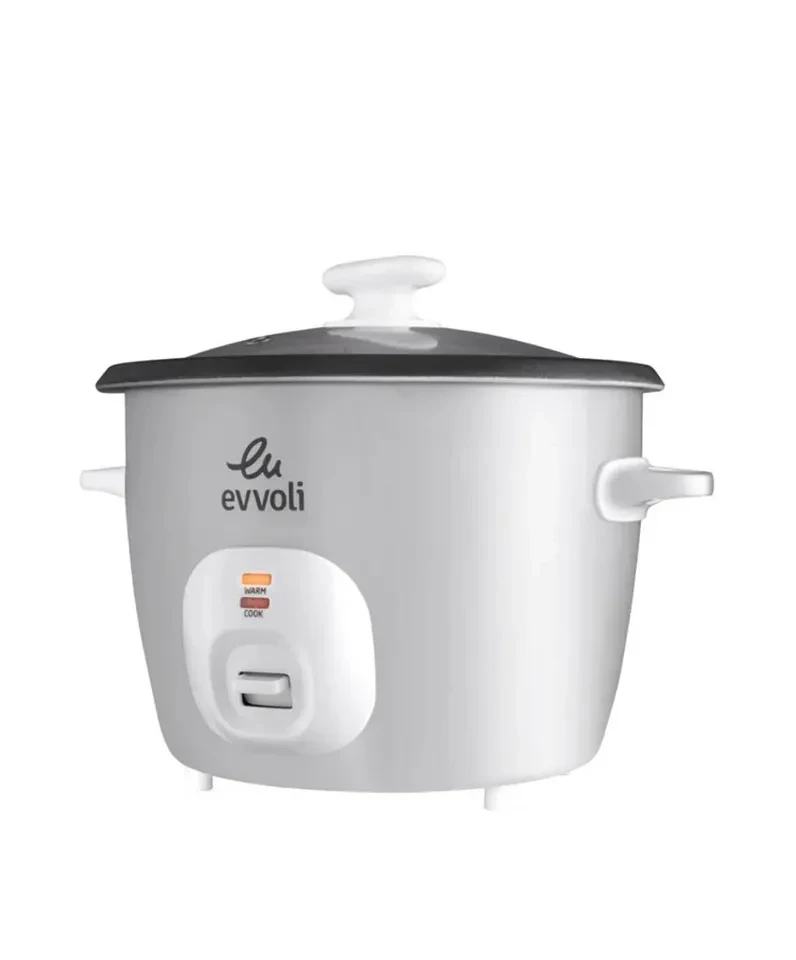 Hover image for طباخة رز كهربائية بسعة 1.8 لتر بميزة البخار من إيڤولي 700 واط  موديل EVKA-RC4501S
