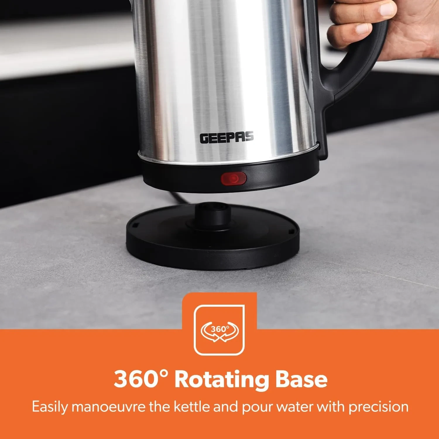 غلاية ماء جيباس موديل GK5466M - صورة المنتج 7