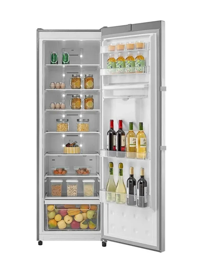 Hover image for ثلاجة ايفولي بسعة  ٣٥٠ لتر - فضي - EVRFM-U350MLSS