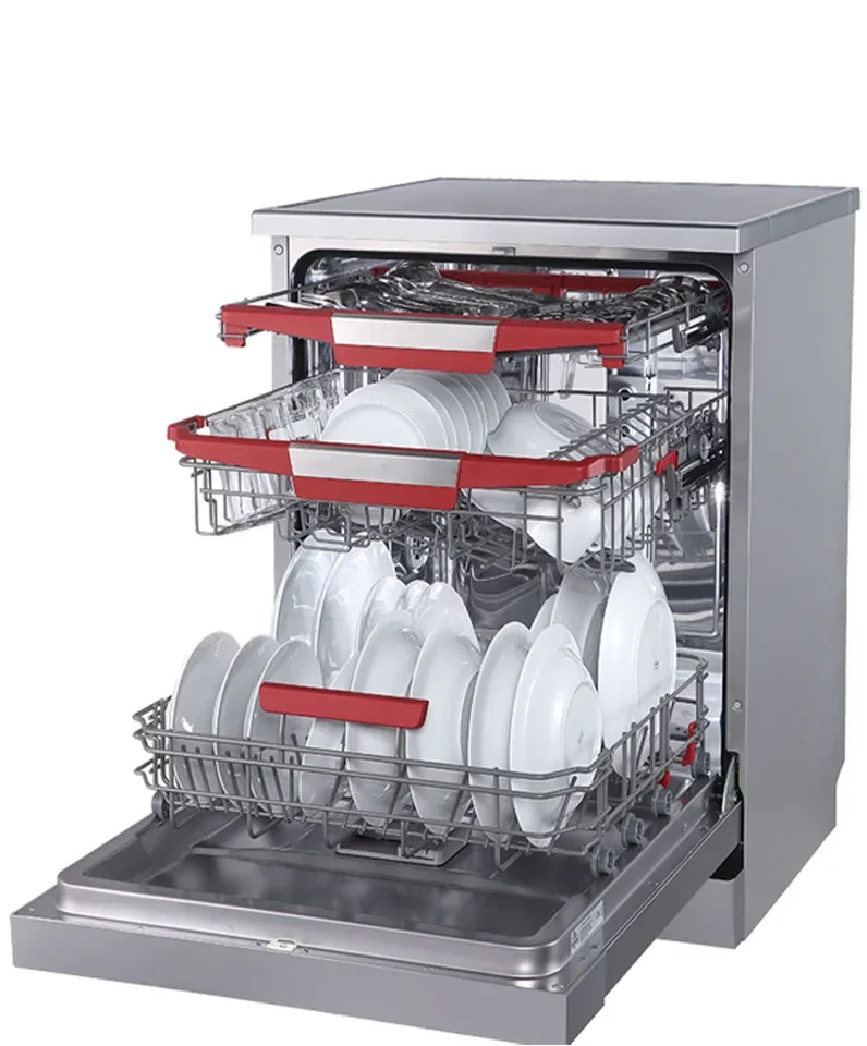 Hover image for غسالة صحون إيڤولي – 15 طبق – 7 برامج – 2100 واط -  EVDW–153HS