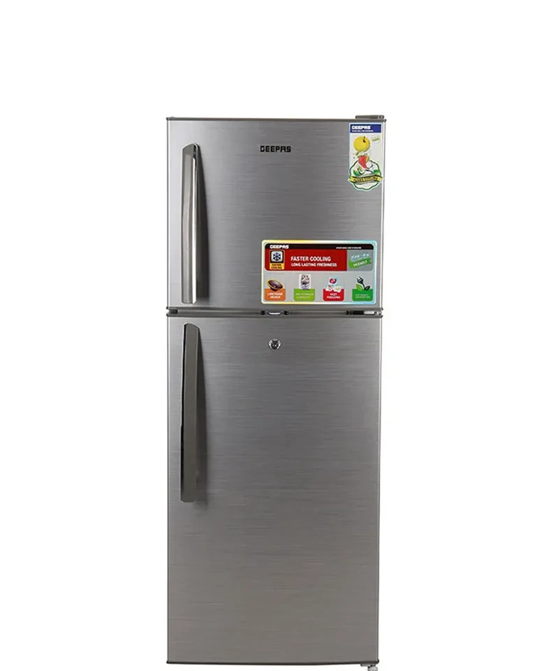 ثلاجة جيباس وقافي بابين ثلج سعة 200 لتر موديل GRF2209SXE